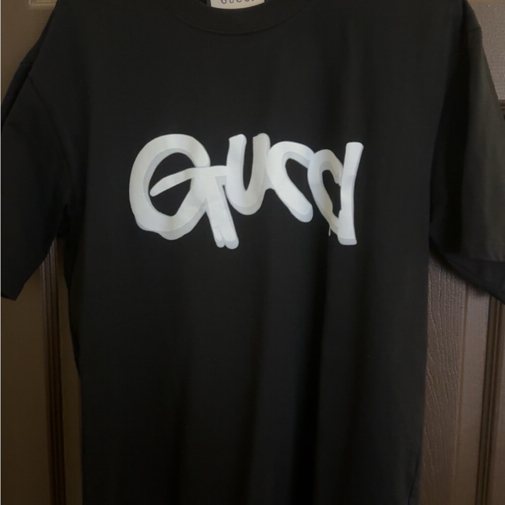 Gucci Black Graphic T-Shirt